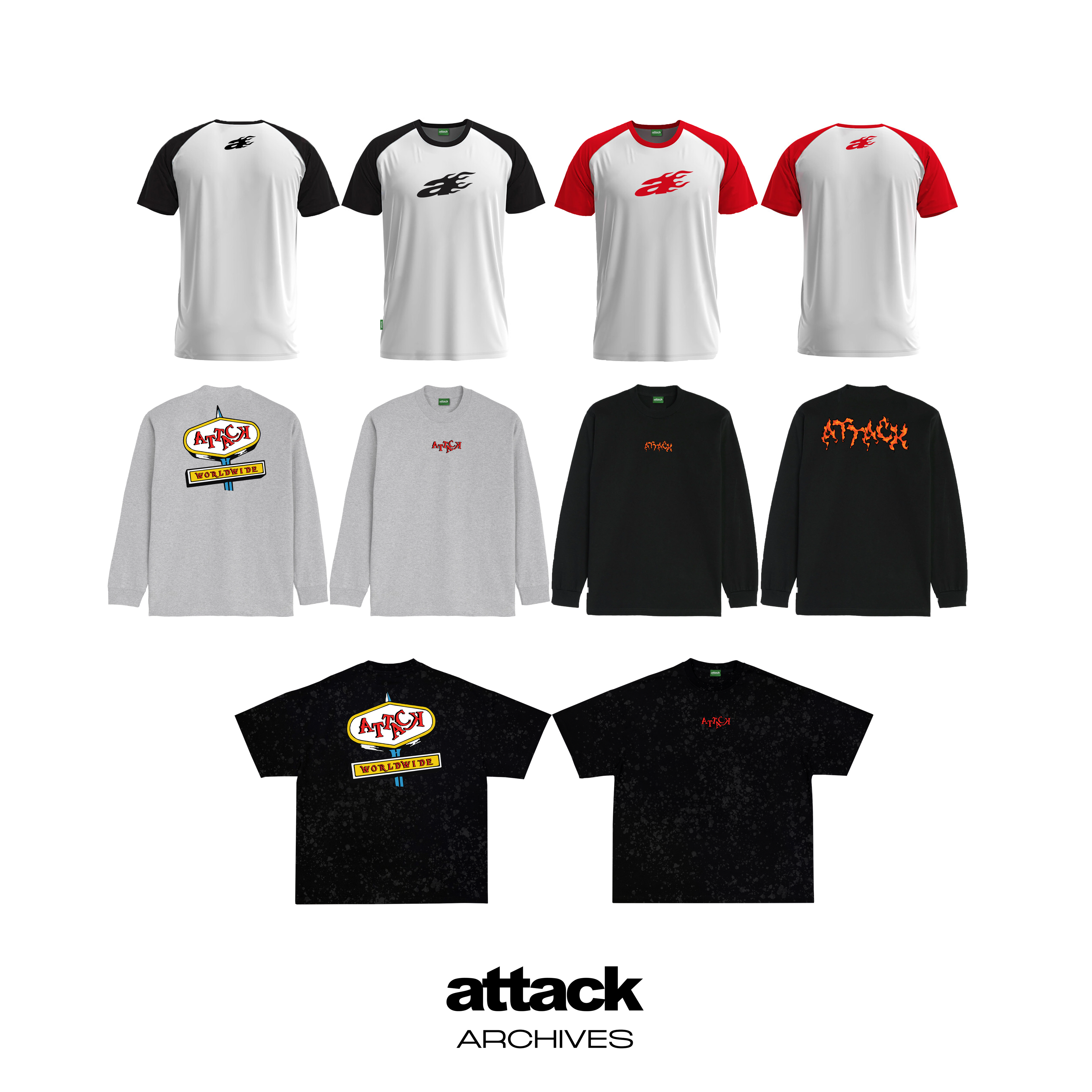 Attack Apparel "ARCHIVES" Collection