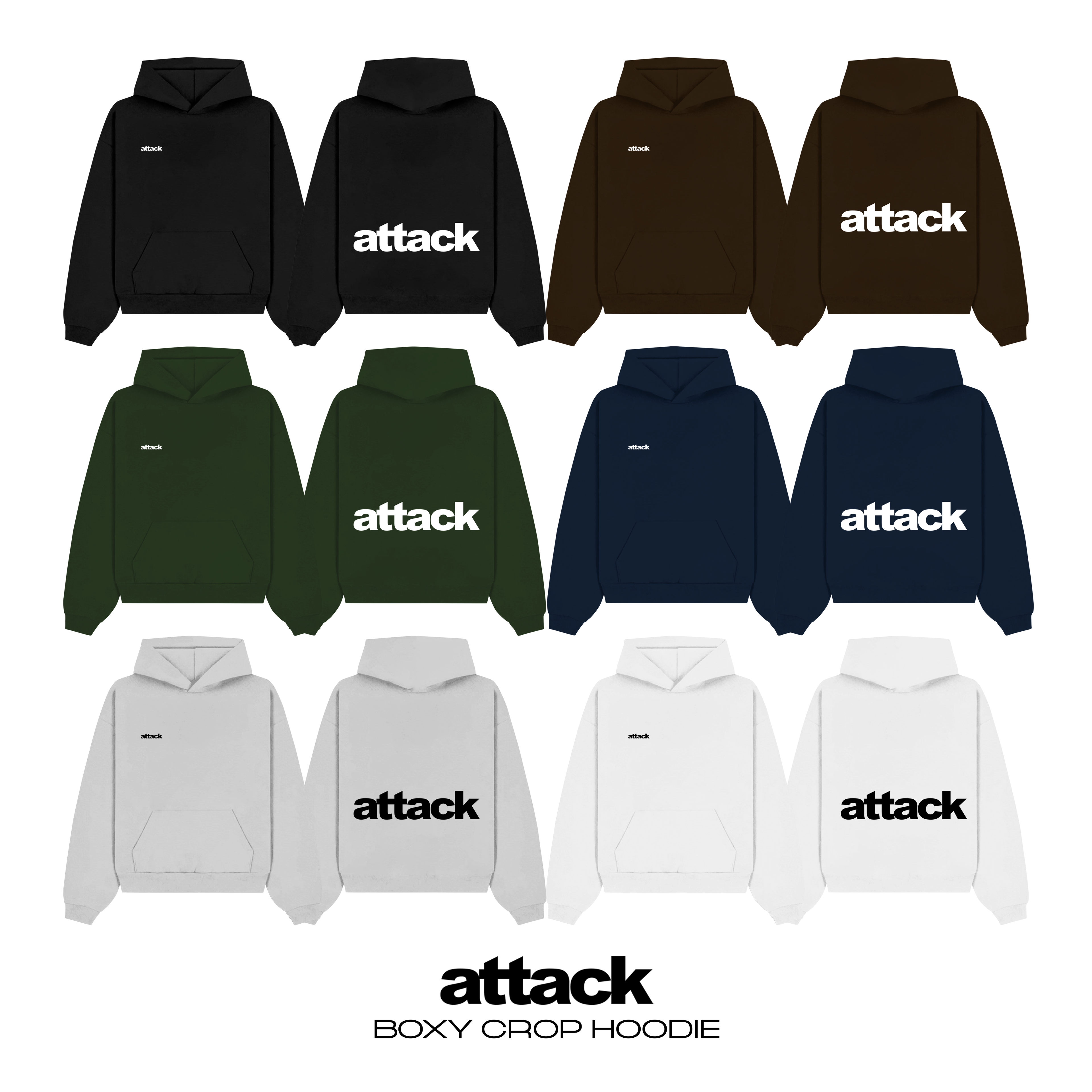 Attack Apparel "HOODIE" 002
