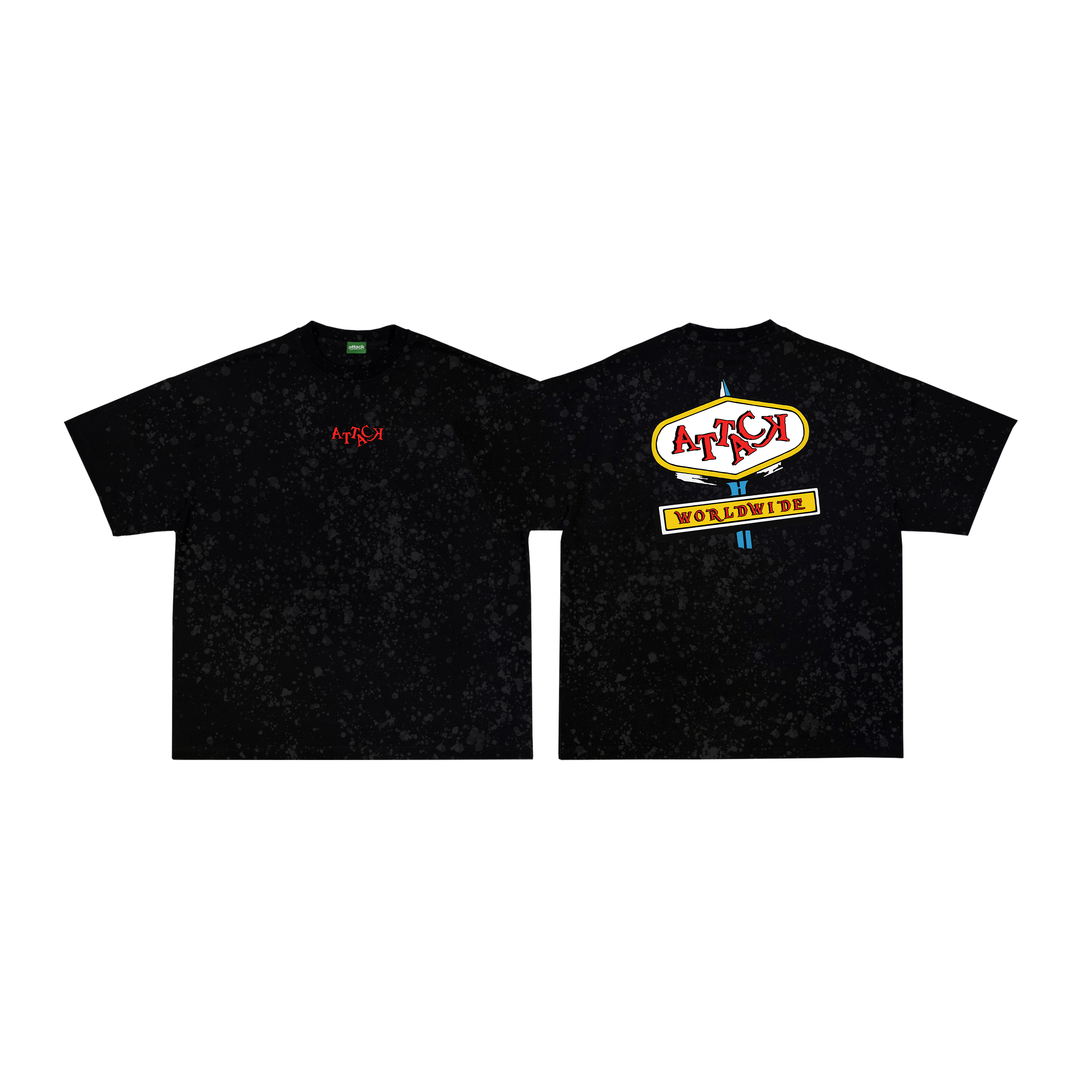 Attack Apparel "ARCHIVES" (ACID WASHED)