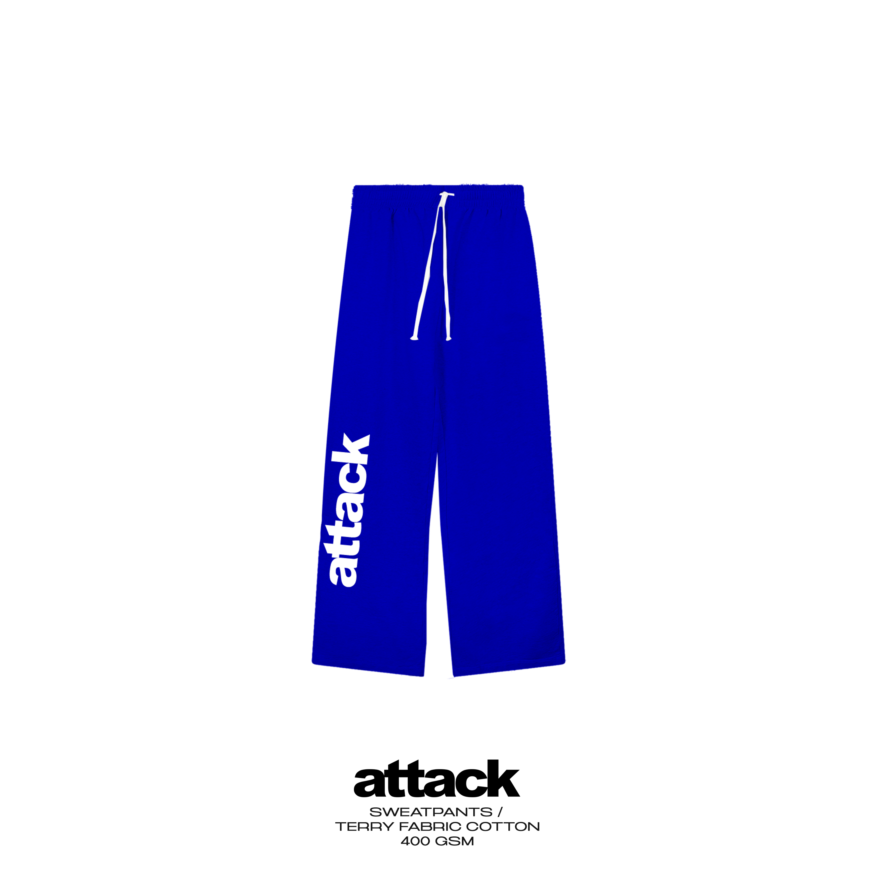 Attack Apparel "SWEATPANTS" (ROYAL BLUE)